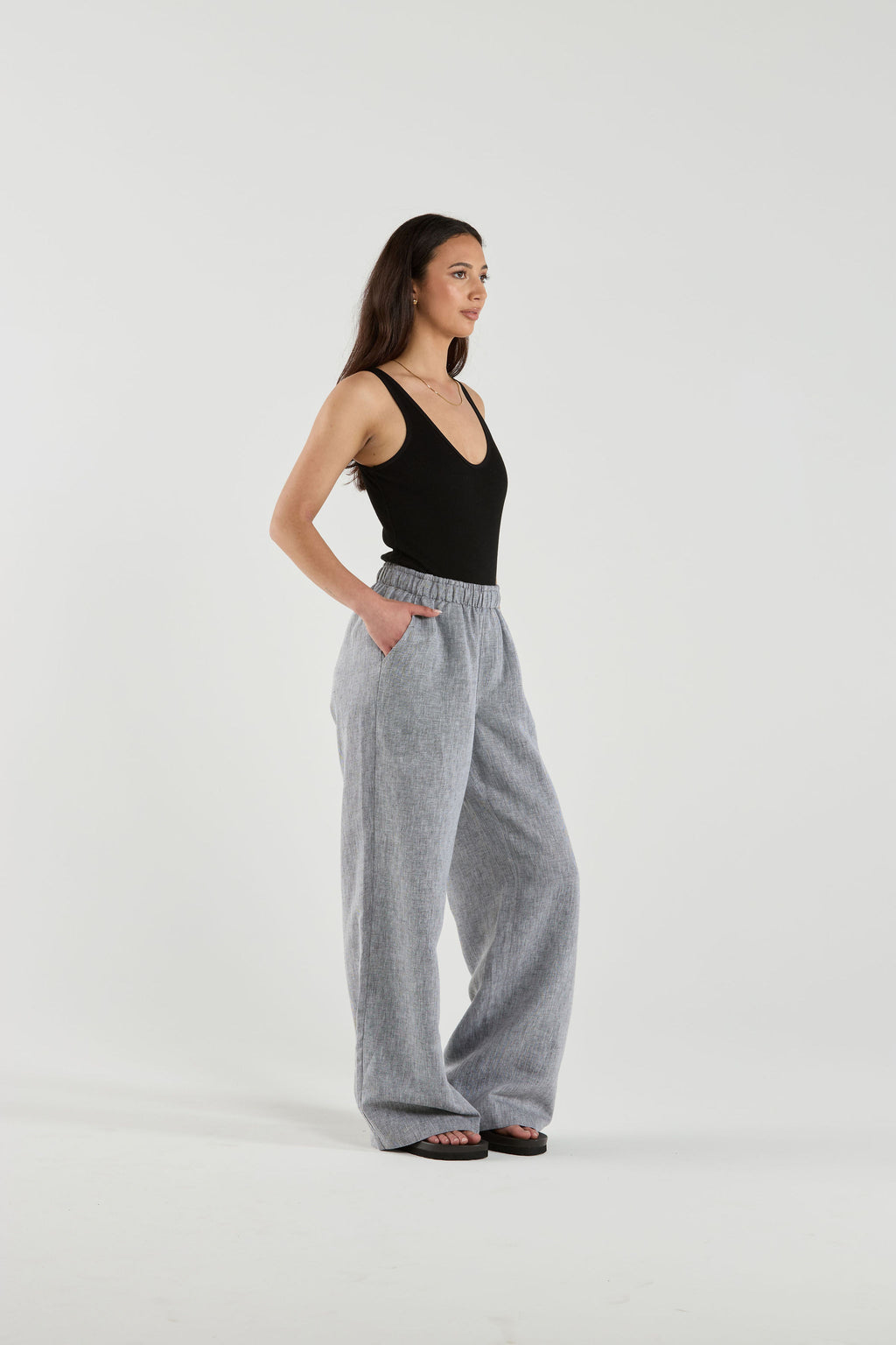 HUNTER PANTS (LONG) - Midnight Loom