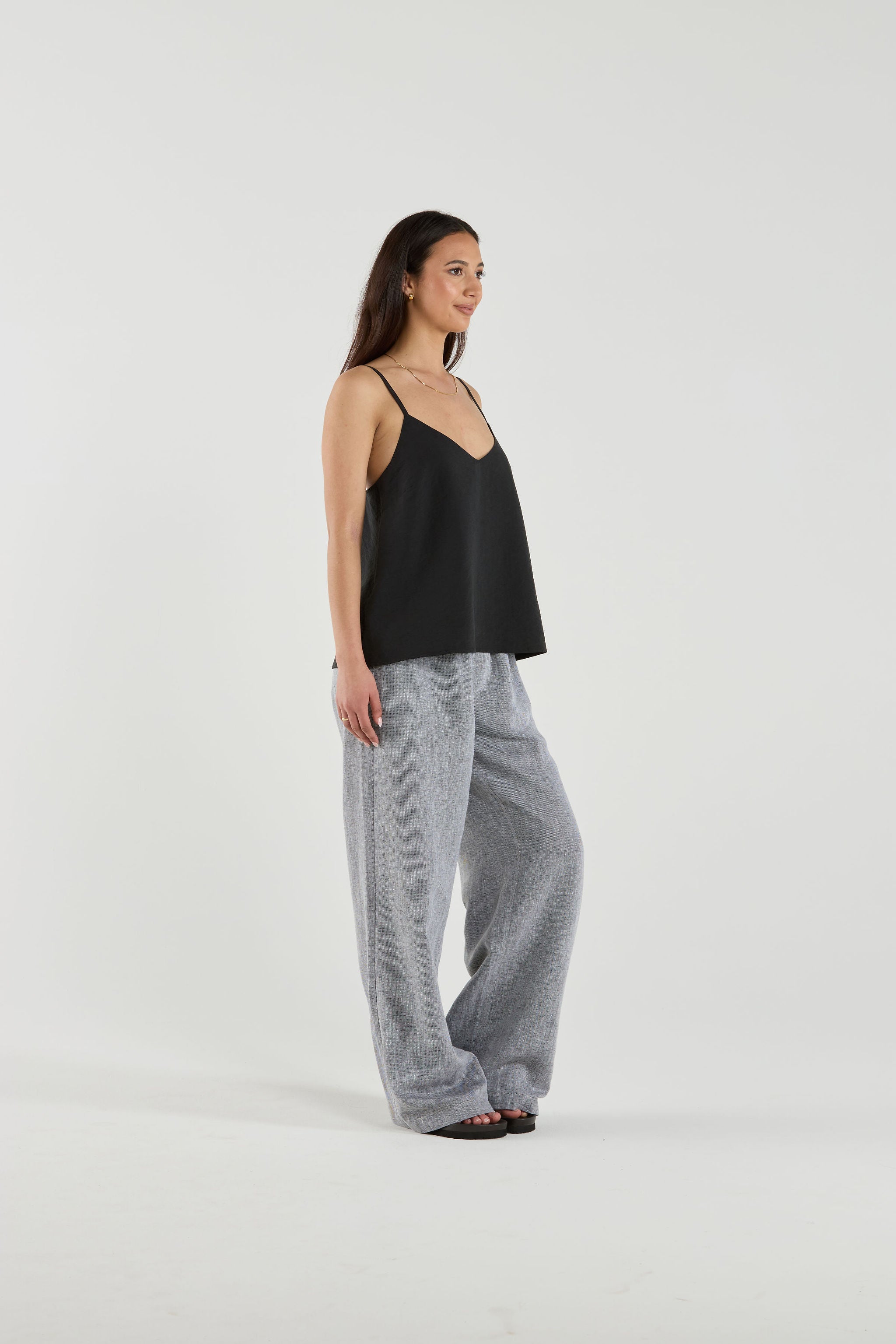 NOVA SINGLET - Noir Silk