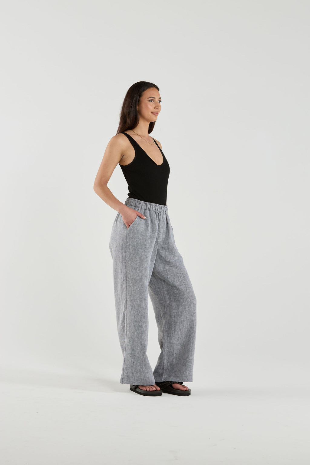 HUNTER PANTS (REGULAR) - Midnight Loom