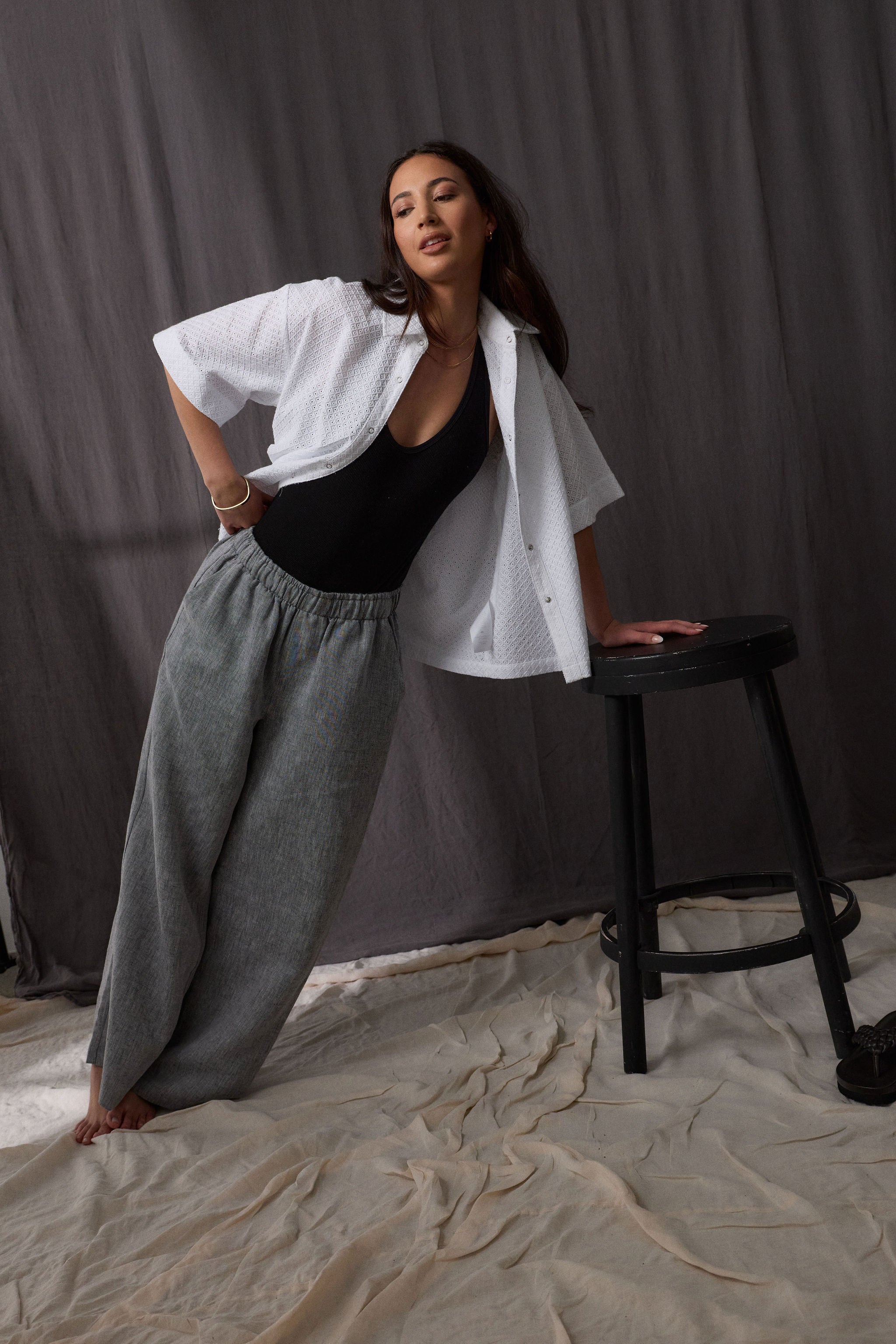 HUNTER PANTS (LONG) - Midnight Loom