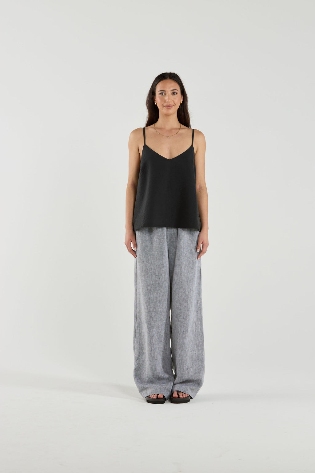 NOVA SINGLET - Noir Silk