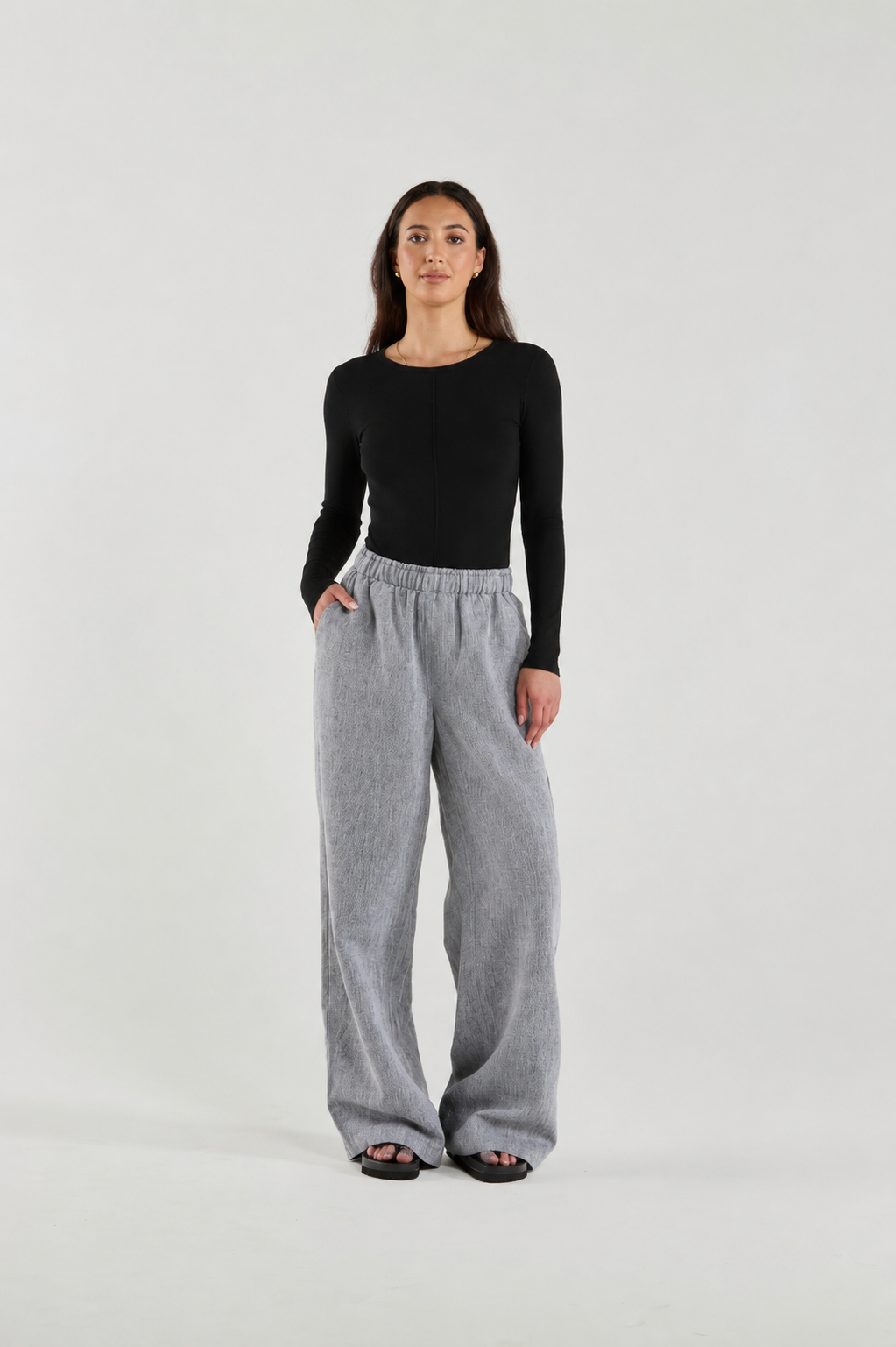 SYLVIE TOP - Black