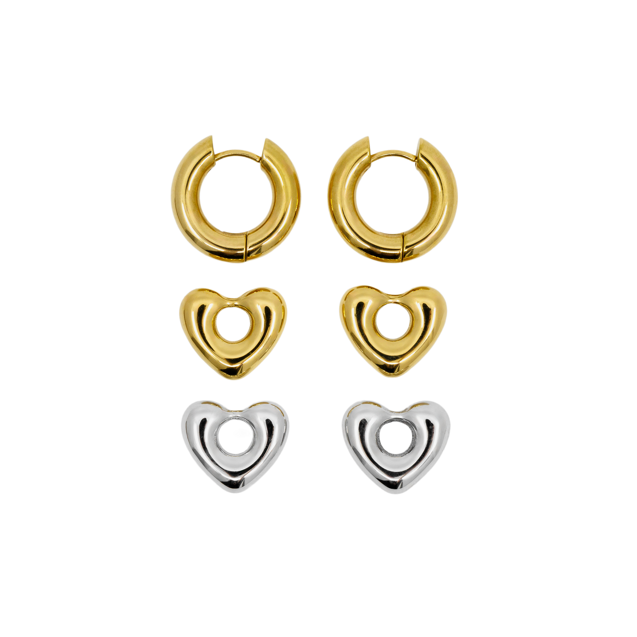 ROMEO EARRINGS - Gold