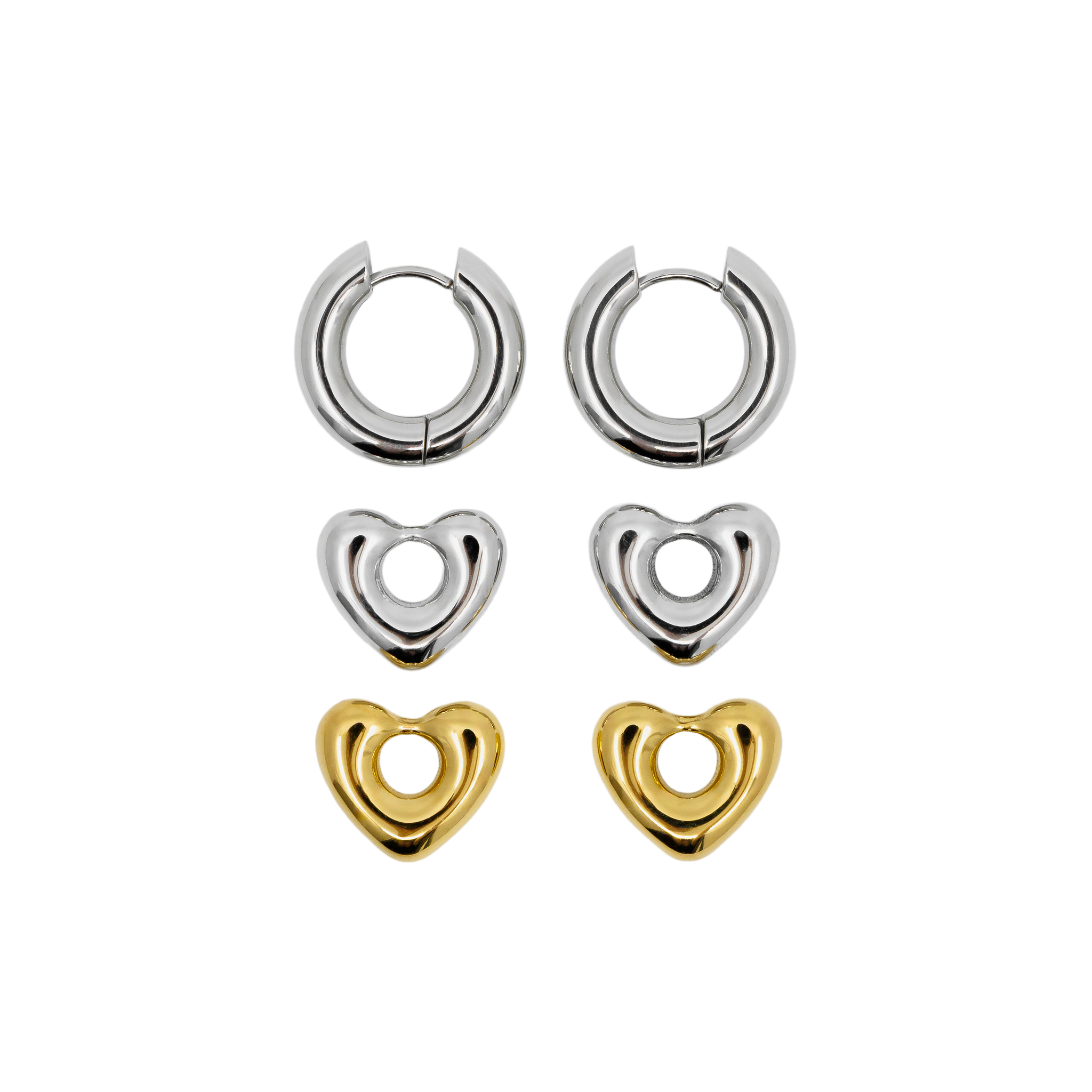 ROMEO EARRINGS - Silver