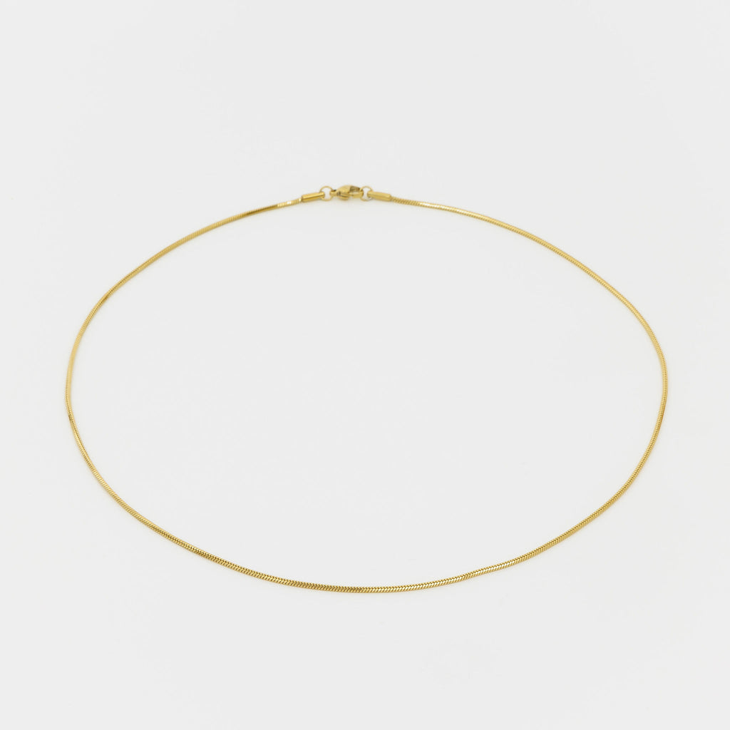 SNAKE NECKLACE - Gold